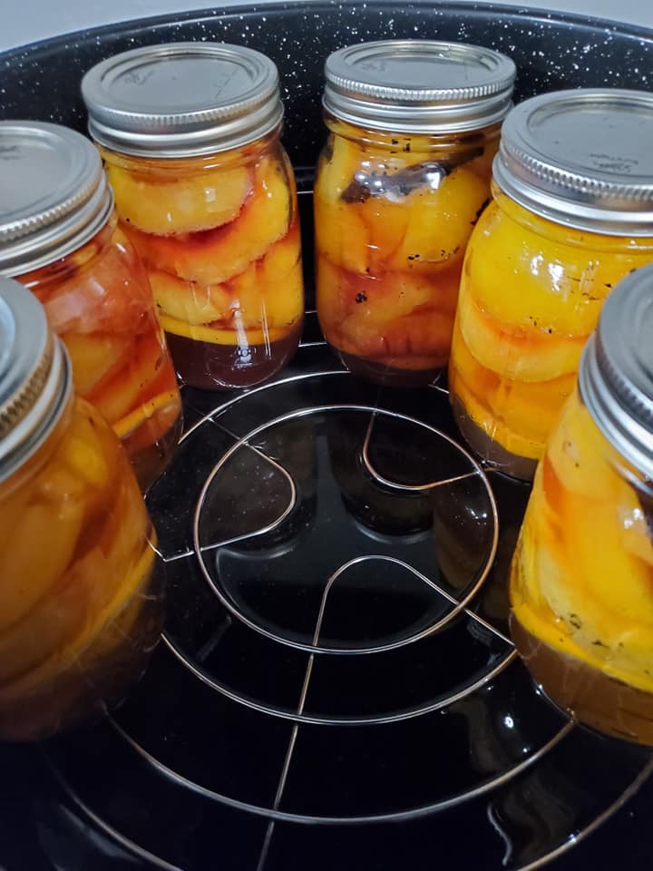 Canning Peaches